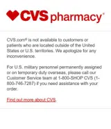 CVS CarePass coupon verification screenshot