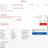 CVS Photo coupon verification screenshot