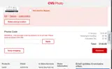 CVS Photo coupon verification screenshot