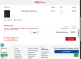 CVS Photo coupon verification screenshot