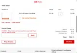 CVS Photo coupon verification screenshot