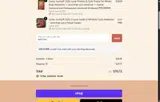 welcome coupon verification screenshot