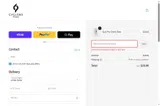 Cyclone Pods coupon verification screenshot