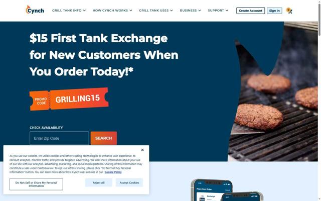 Cynch checkout page showing Cynch promo code box | Screenshot taken by SimplyCodes community member on Jul 8, 2025