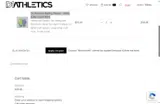D1 Athletics coupon verification screenshot