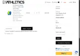 D1 Athletics coupon verification screenshot