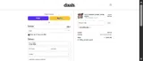 Daals US coupon verification screenshot