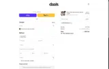 Daals US coupon verification screenshot