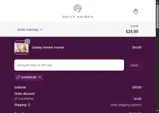 SHOPNOW coupon verification screenshot