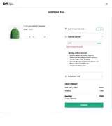 CART5 coupon verification screenshot