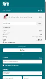 SAVE30 coupon verification screenshot