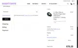Dainty Days coupon verification screenshot