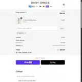 DAISY15 coupon verification screenshot