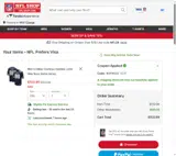 NSFH655 coupon verification screenshot