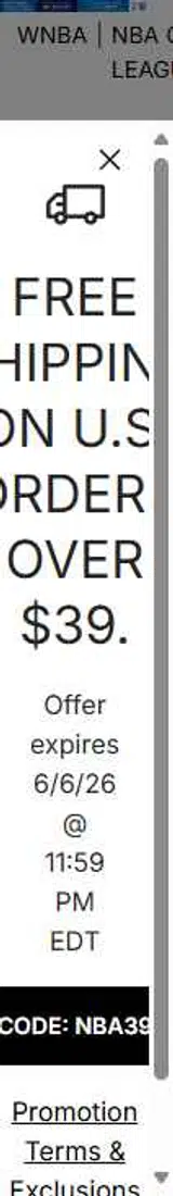 Dallas Mavericks coupon verification screenshot
