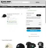 Dallas Stars Shop coupon verification screenshot