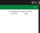 Dallas Stars Shop coupon verification screenshot