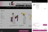 Dance Fashions Warehouse coupon verification screenshot