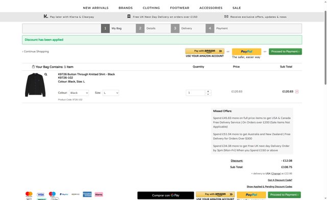 Dandy Fellow checkout page showing Dandy Fellow discount code box | Screenshot taken by SimplyCodes community member on Aug 19, 2025
