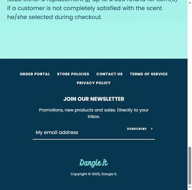 Dangle It checkout page showing Dangle It discount code box | Screenshot taken by SimplyCodes community member on May 24, 2025