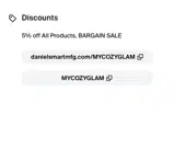 MYCOZYGLAM coupon verification screenshot