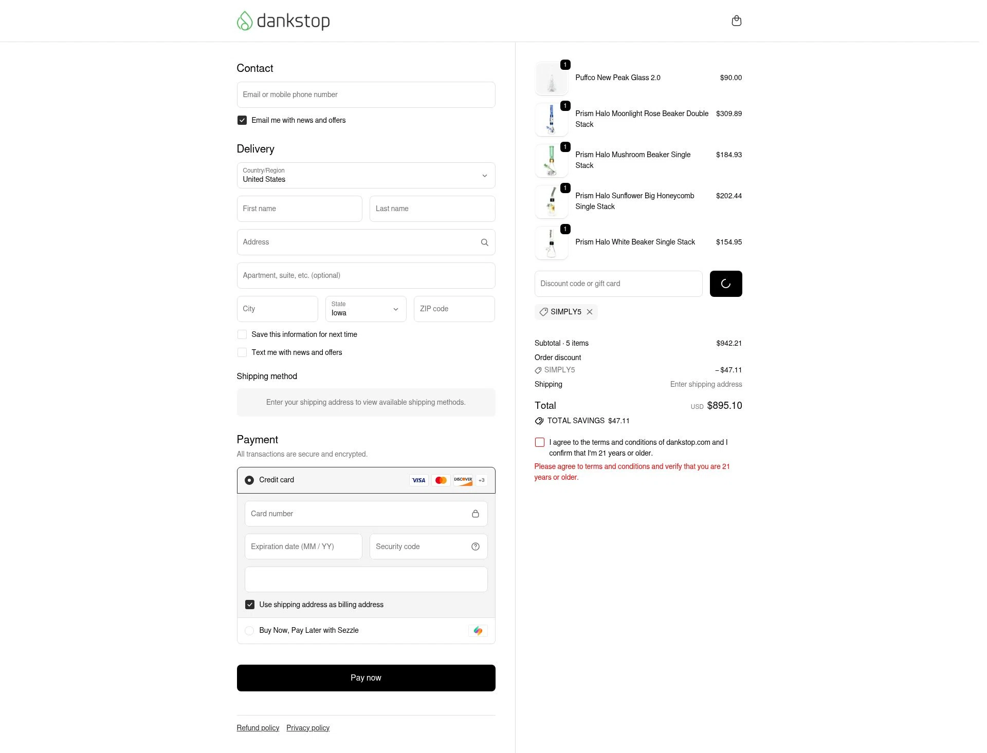 DankStop Promo Codes - 25% Off (11 Verified) May 2026