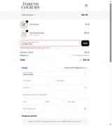 Dareth Colburn coupon verification screenshot