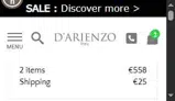 sale20 coupon verification screenshot