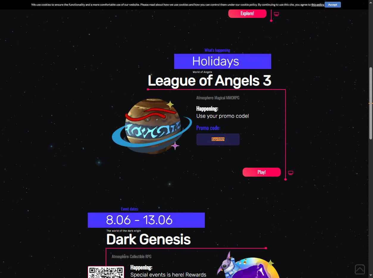 Dark Genesis checkout page showing Dark Genesis promo code box | Screenshot taken by SimplyCodes community member on Aug 23, 2025
