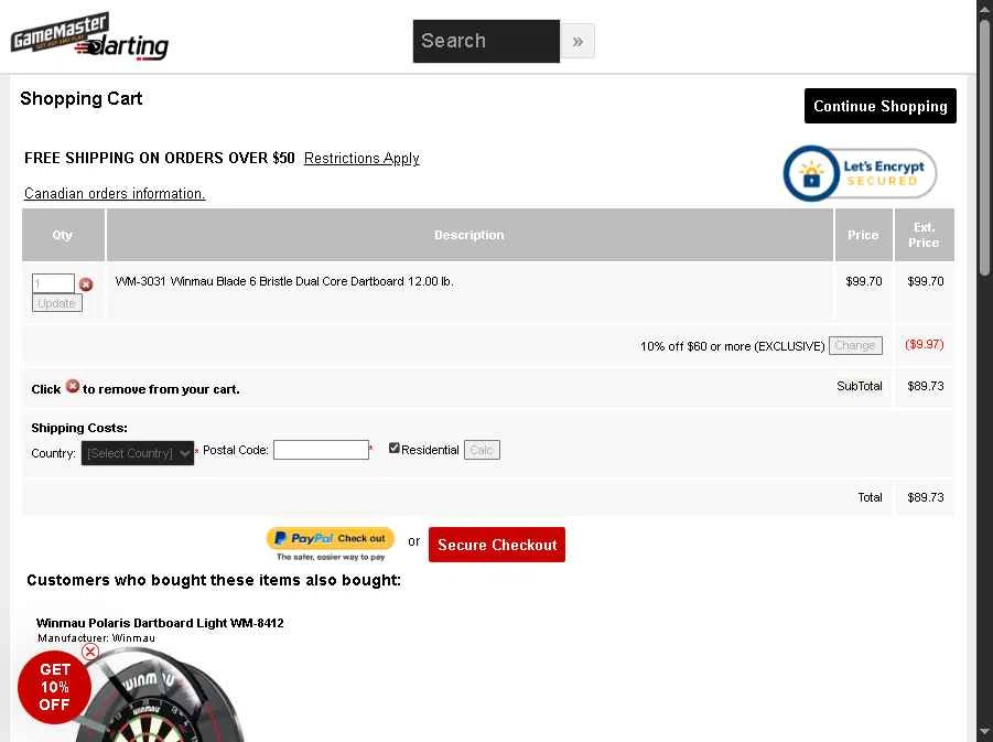 Darting.com checkout page showing Darting.com coupon code box | Screenshot taken by SimplyCodes community member on Jan 30, 2026