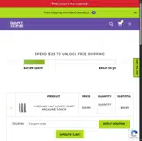 DZMAG50 coupon verification screenshot