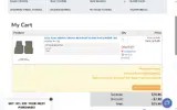 WELCOME10 coupon verification screenshot