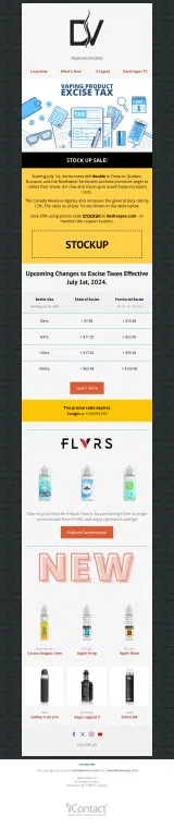 DashVapes coupon verification screenshot