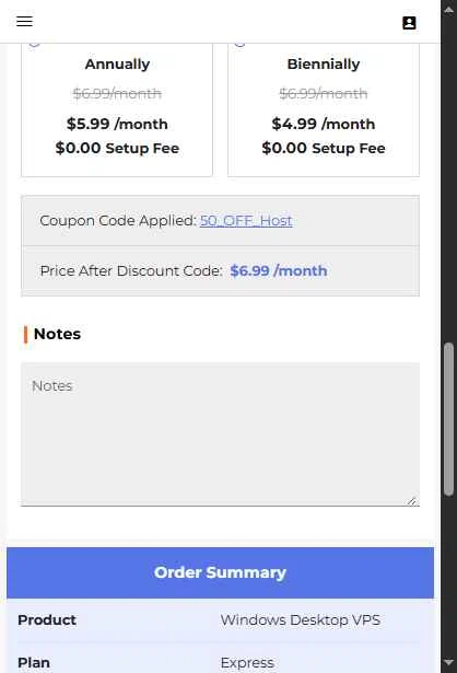 Database Mart checkout page showing Database Mart promo code box | Screenshot taken by SimplyCodes community member on Nov 12, 2025