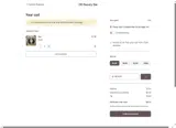 DB Beauty Bar coupon verification screenshot