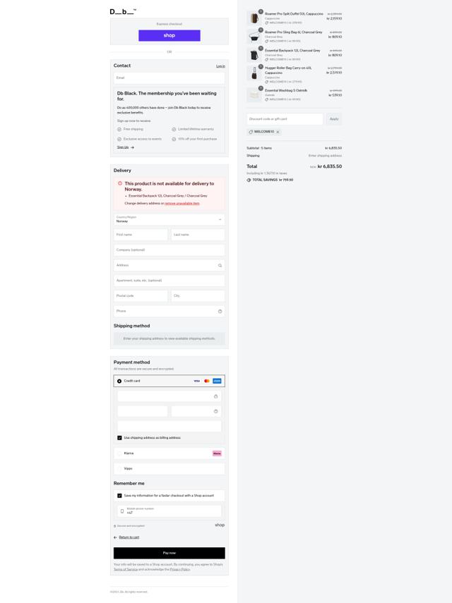 Db journey checkout page showing Db journey promo code box | Screenshot taken by SimplyCodes community member on Sep 11, 2025