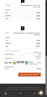 QGK2G2ZS coupon verification screenshot