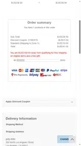 CYBER15 coupon verification screenshot