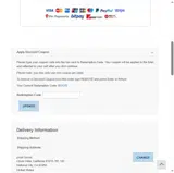 BOO15 coupon verification screenshot
