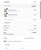 Deann Art coupon verification screenshot