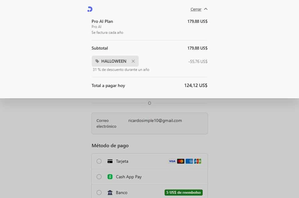 Decktopus checkout page showing Decktopus promo code box | Screenshot taken by SimplyCodes community member on Jan 5, 2026
