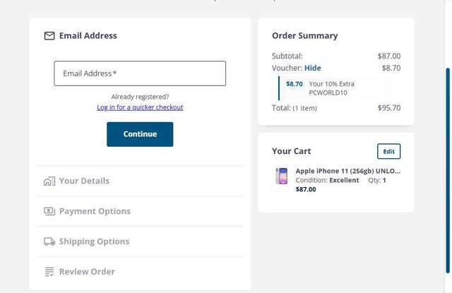 Decluttr checkout page showing Decluttr promo code box | Screenshot taken by SimplyCodes community member on Jun 6, 2025