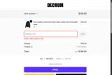 Decrum coupon verification screenshot