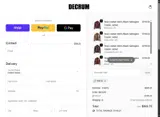 Decrum coupon verification screenshot
