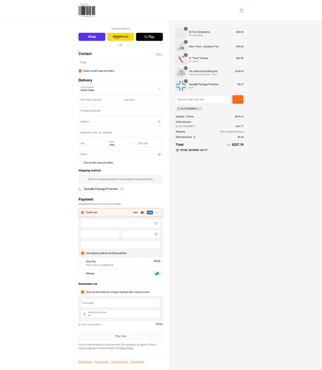 DedCool checkout page showing DedCool discount code box | Screenshot taken by SimplyCodes community member on Sep 12, 2025