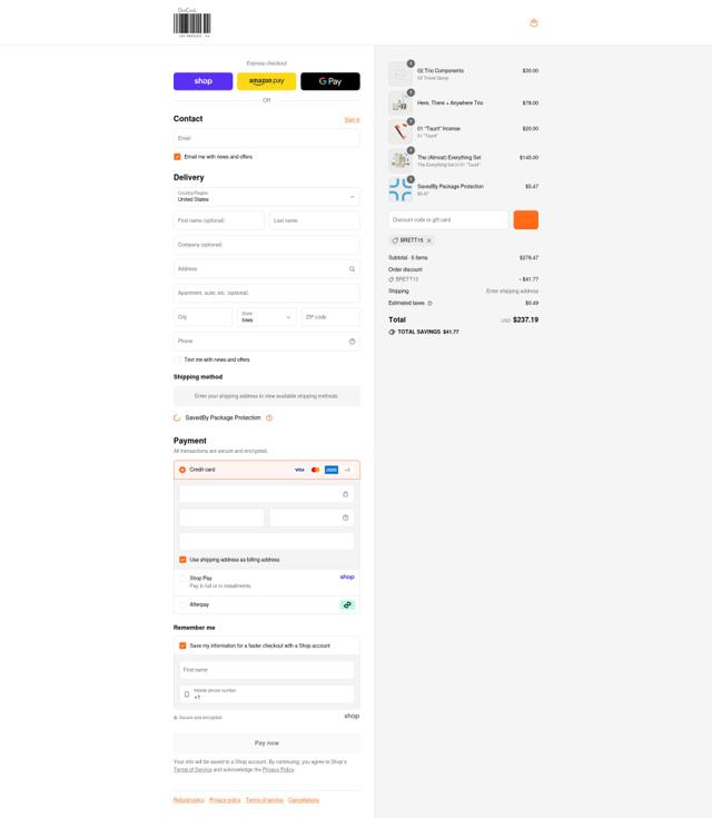 DedCool checkout page showing DedCool discount code box | Screenshot taken by SimplyCodes community member on Sep 12, 2025