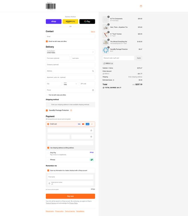 DedCool checkout page showing DedCool discount code box | Screenshot taken by SimplyCodes community member on Sep 12, 2025