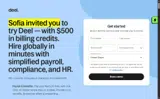 Sofia-3JWE8gNR coupon verification screenshot