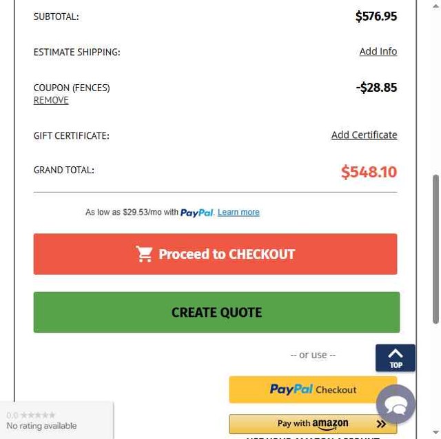 Deerbusters checkout page showing Deerbusters promo code box | Screenshot taken by SimplyCodes community member on Jul 27, 2025