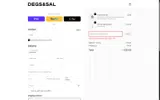 Degs & Sal coupon verification screenshot